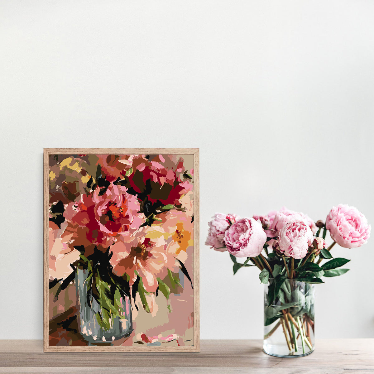 Paint by numbers - Flowers in a Vase 4472