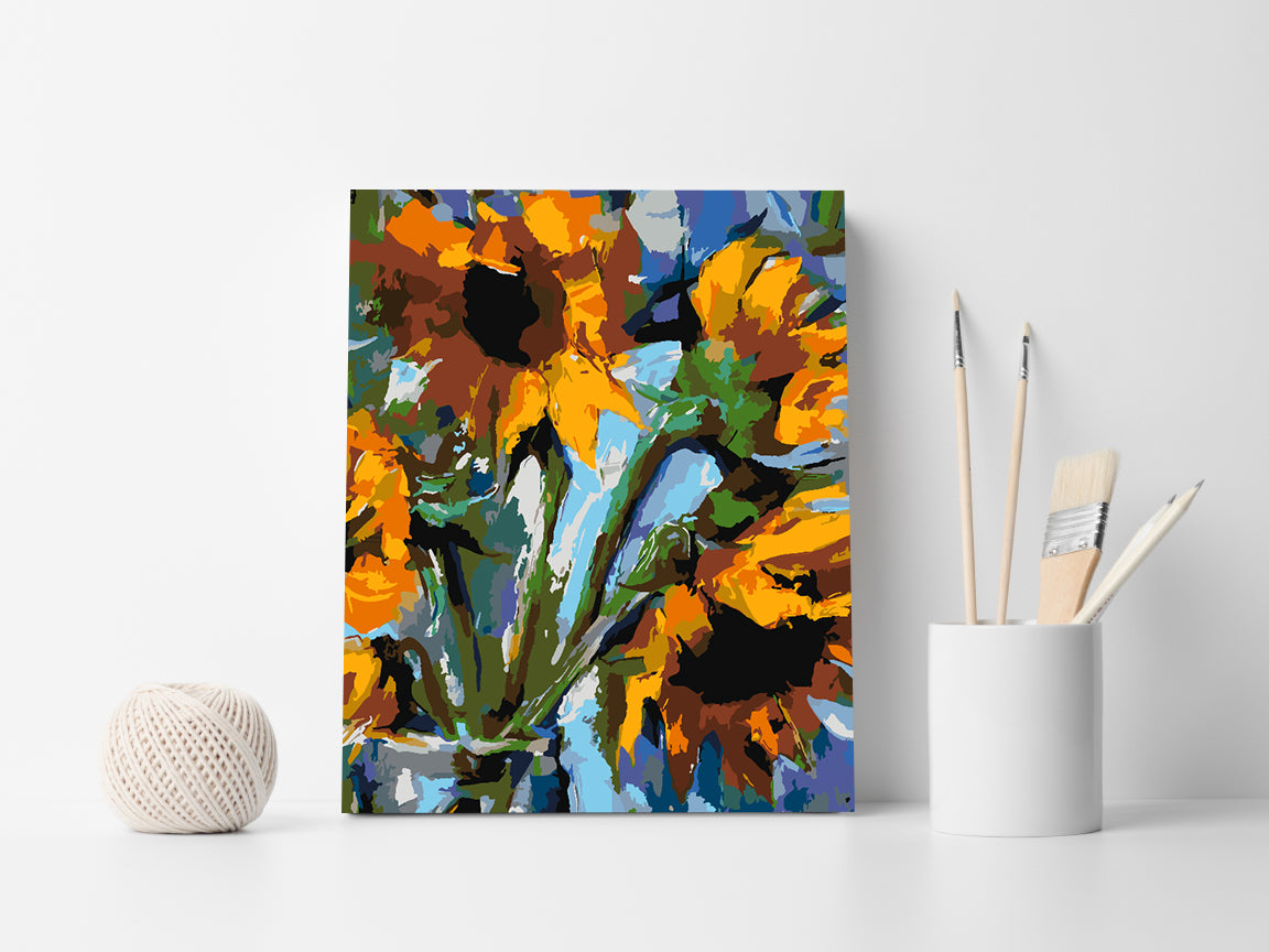Paint by numbers - Flowers in a Vase 4473
