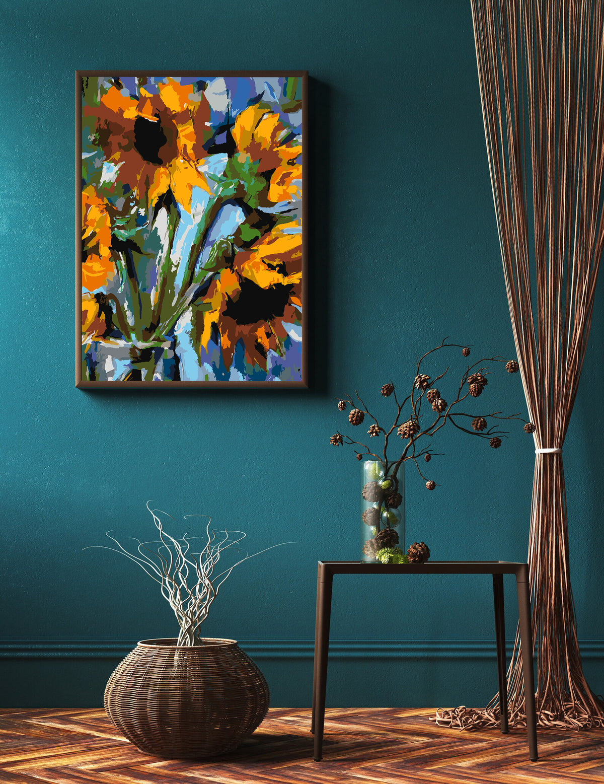 Paint by numbers - Flowers in a Vase 4473