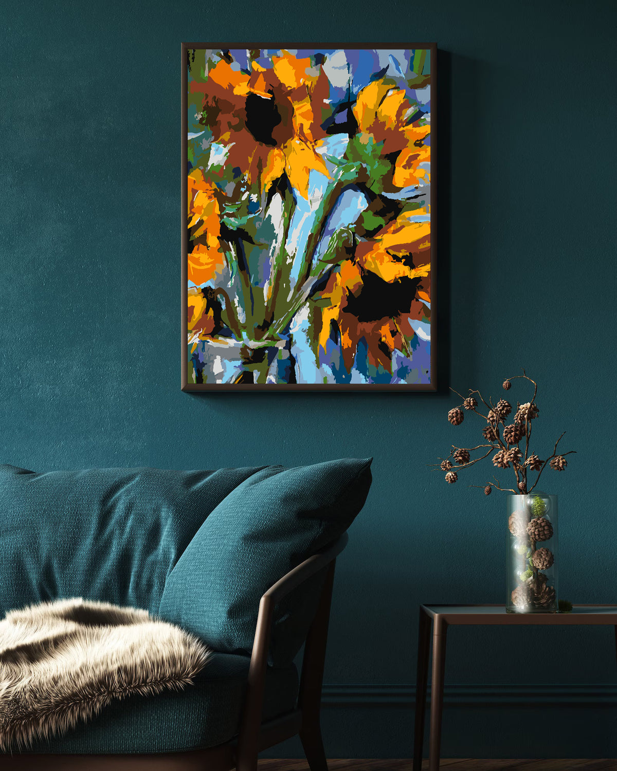 Paint by numbers - Flowers in a Vase 4473