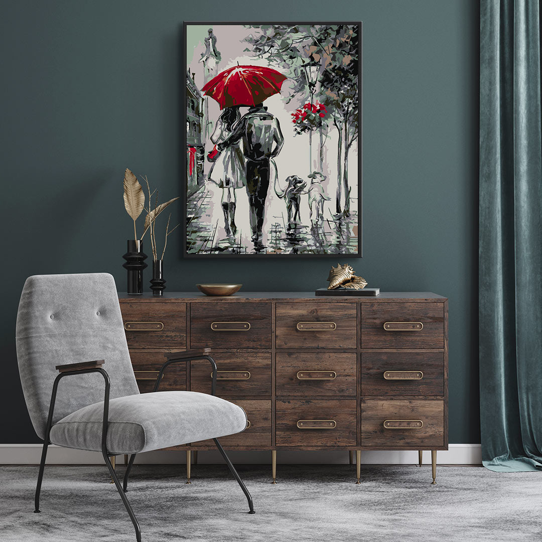 Painting by numbers - Lovers 4494
