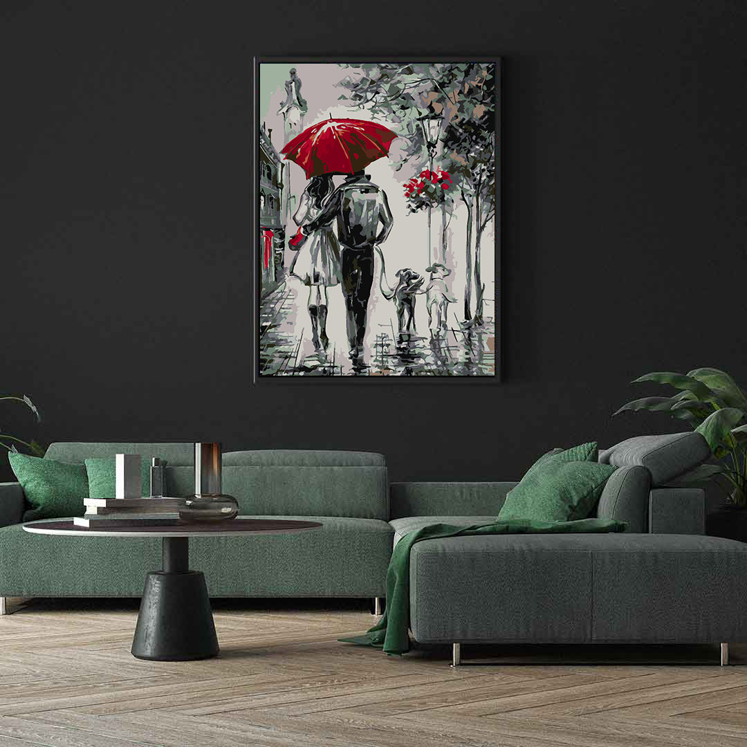 Painting by numbers - Lovers 4494