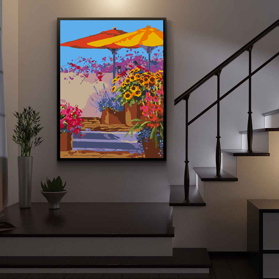 Painting by numbers - Summer Vacation 4503