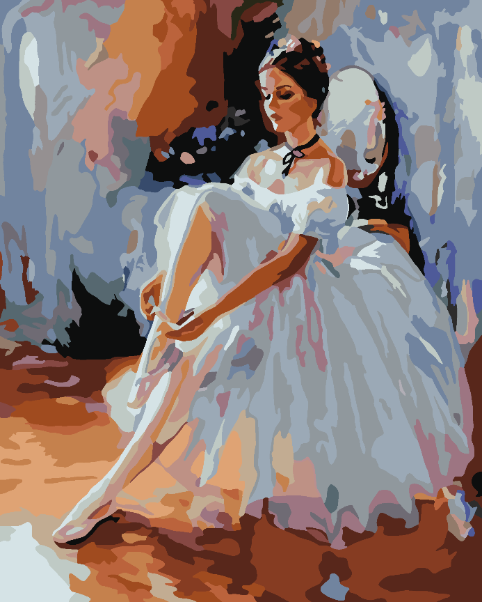 Paint by numbers - Ballerina 4504