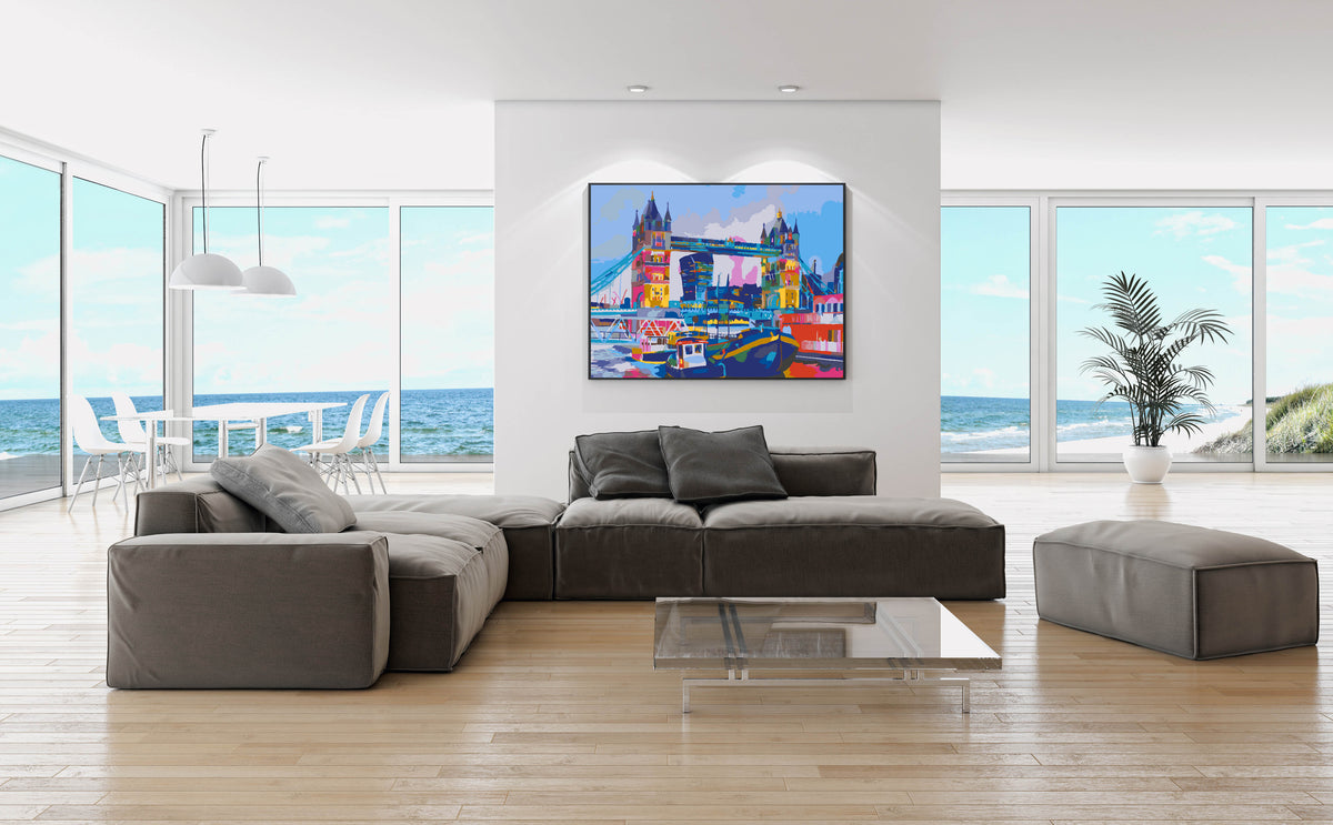 Painting by numbers - Tower Bridge 4510