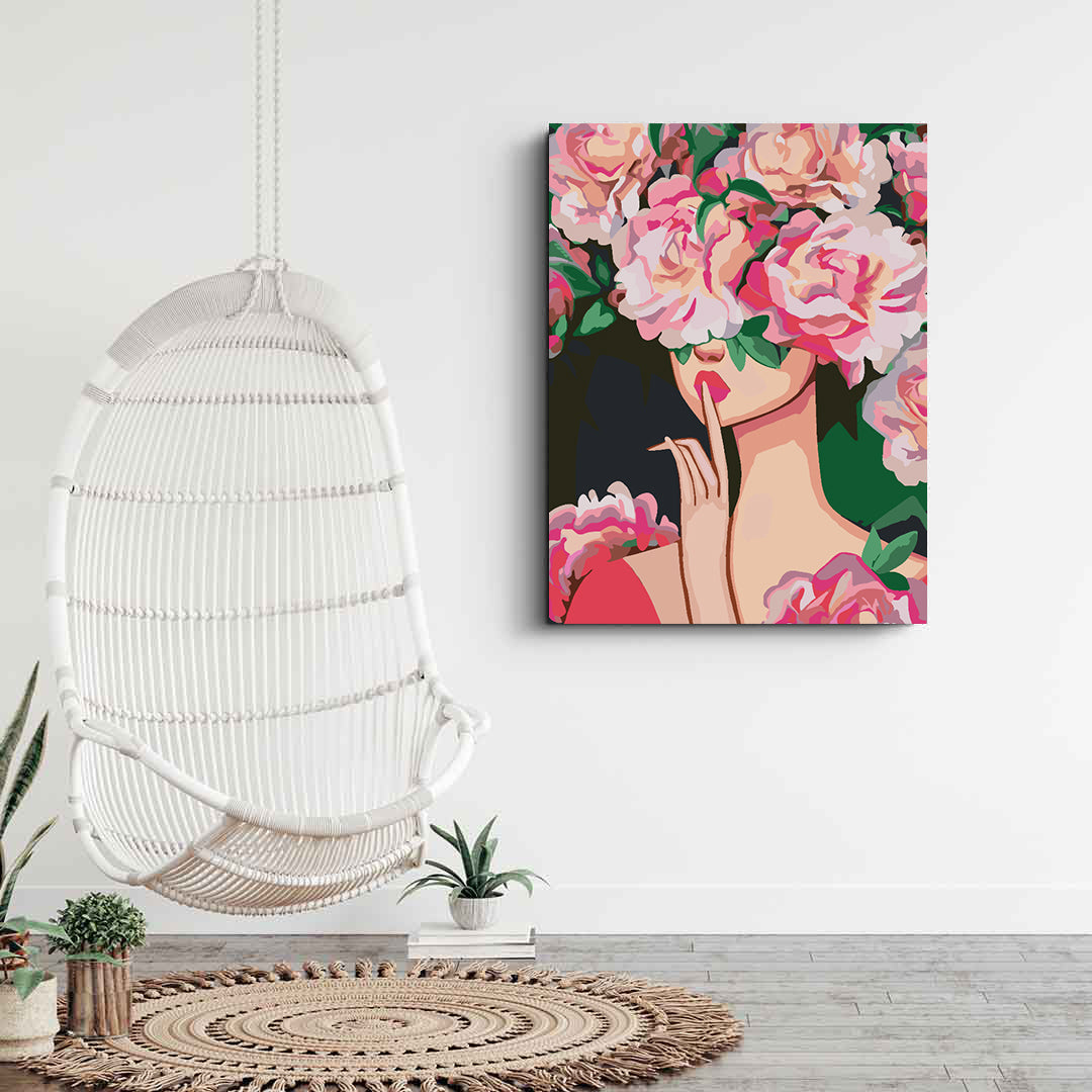 Painting by numbers - Flower Head 4511
