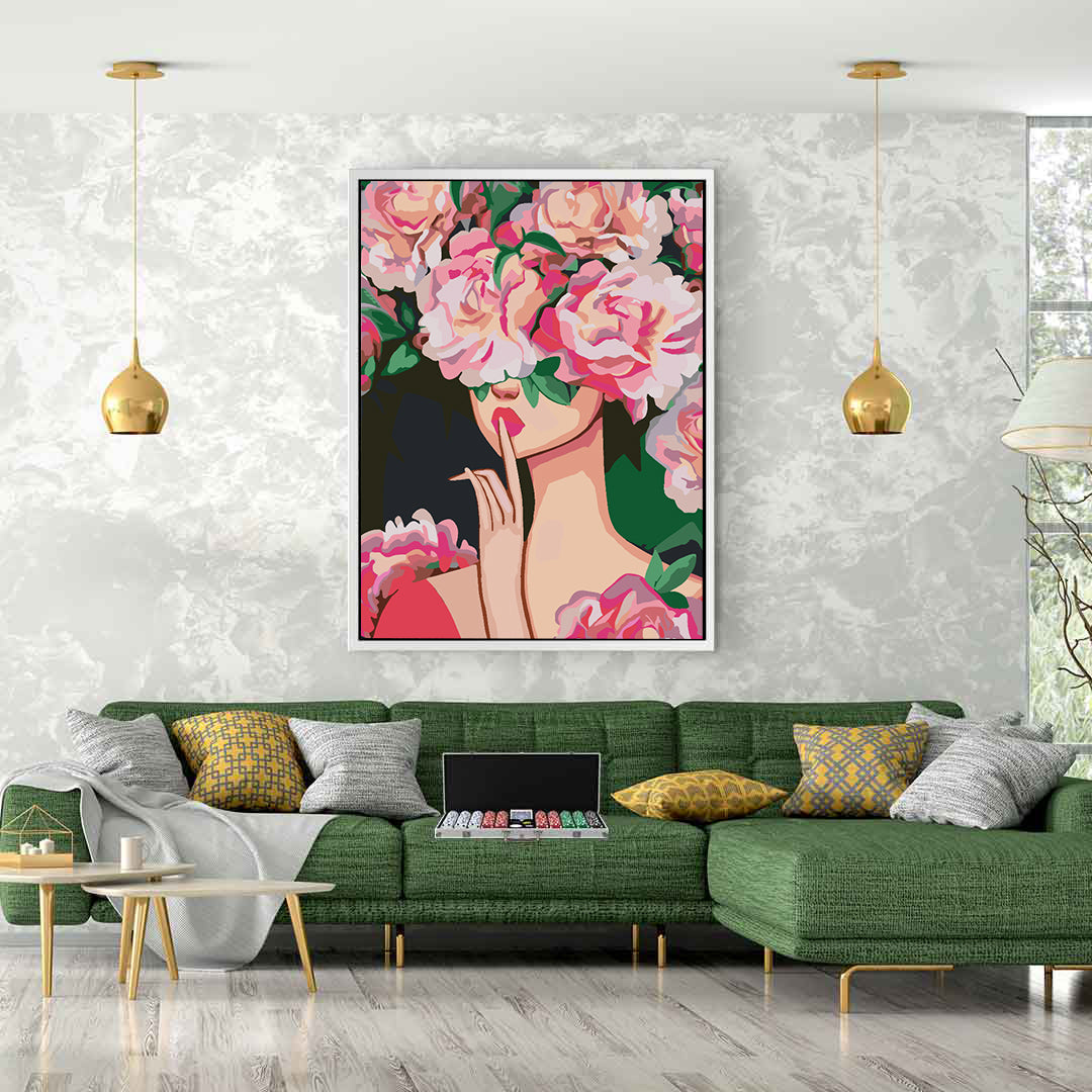 Painting by numbers - Flower Head 4511