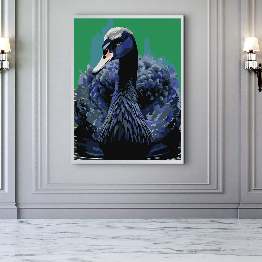 Paint by numbers - Black Swan 4522