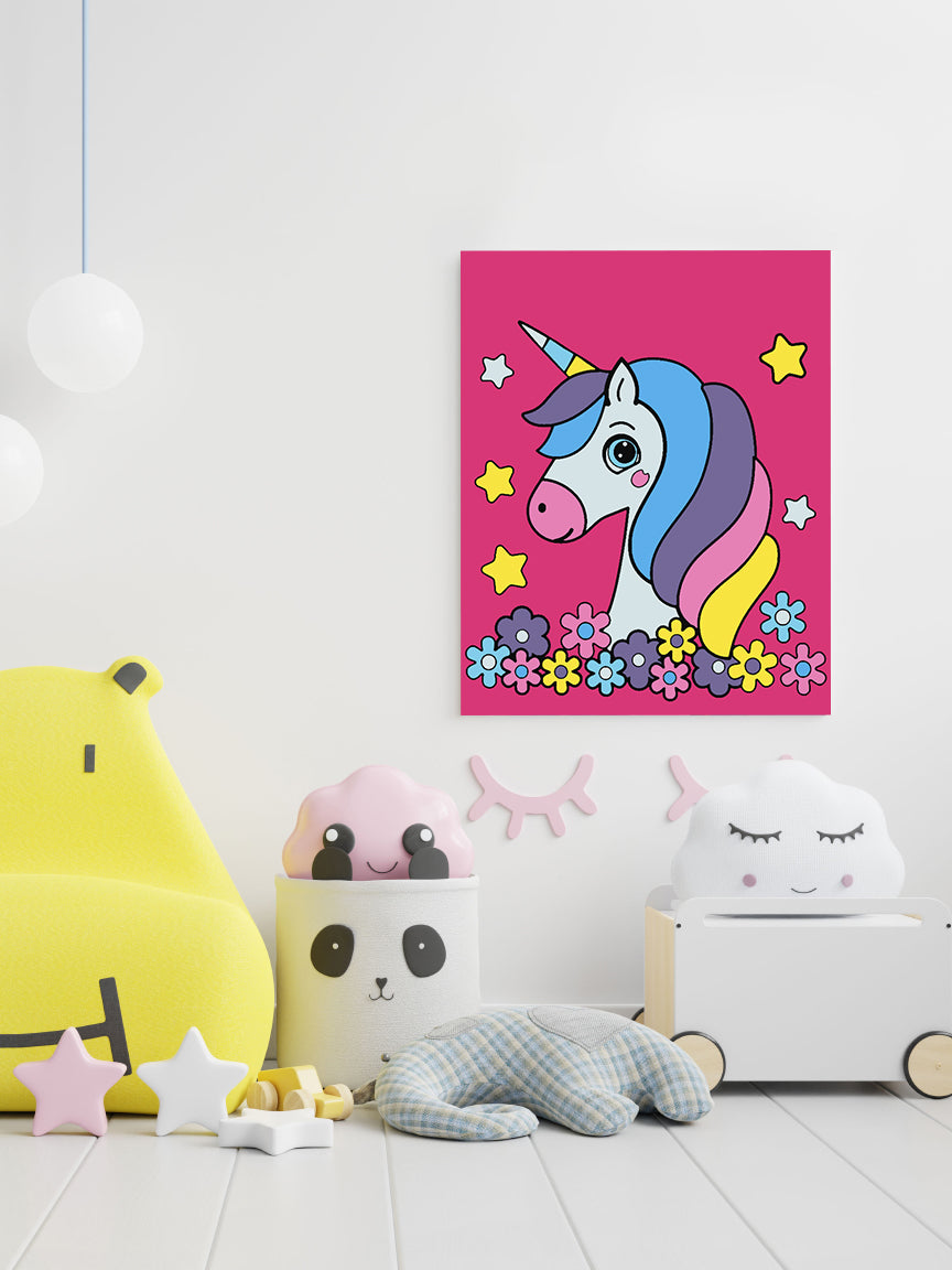 Paint by numbers - Unicorn for Kids 4532