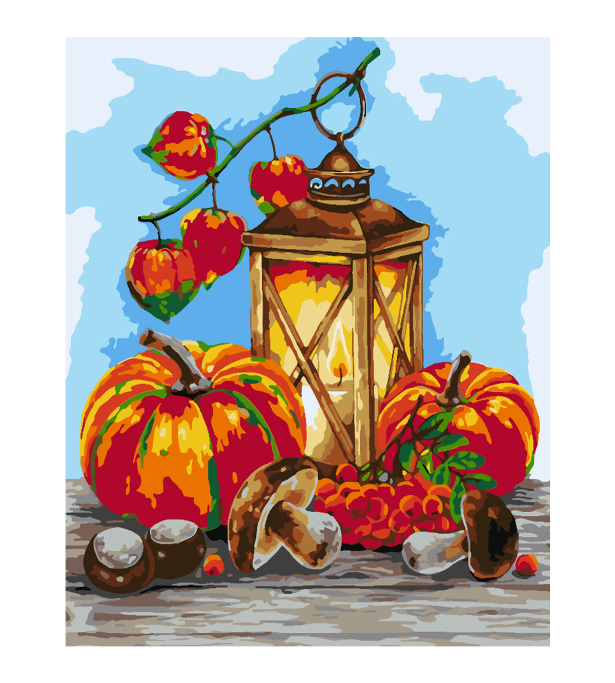 Paint by numbers - Pumpkins 4538