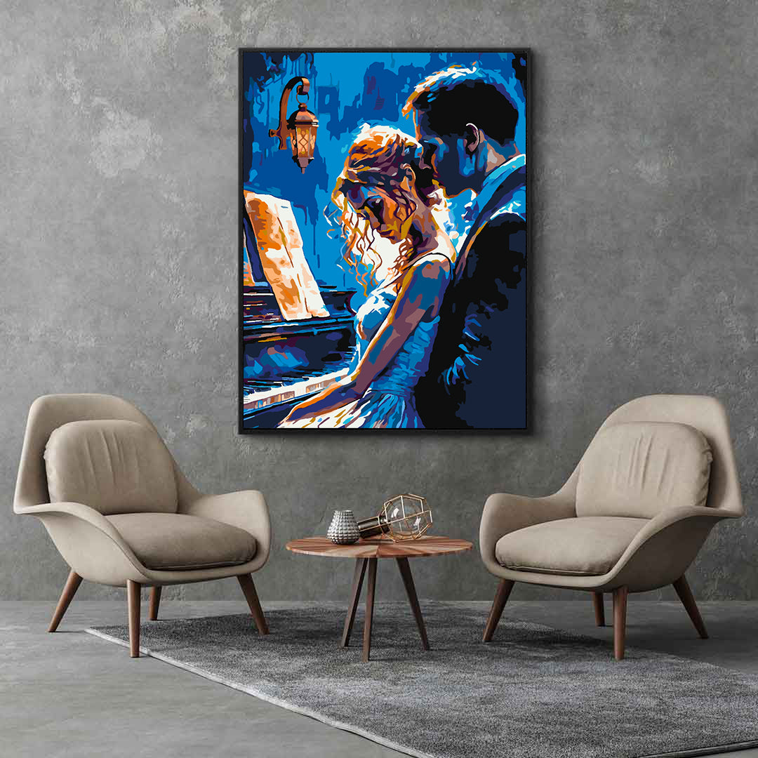Painting by numbers - Lovers 4539