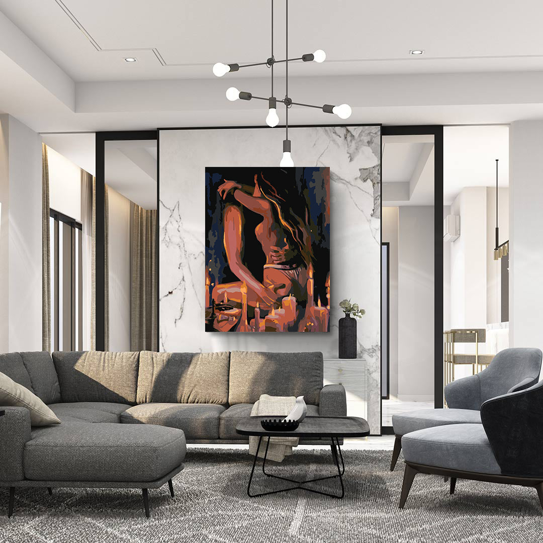 Painting by numbers - Love 4544