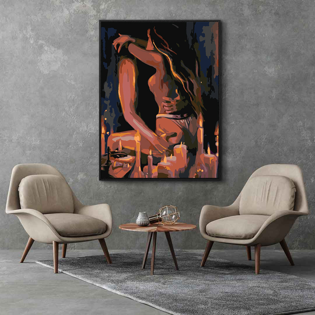 Painting by numbers - Love 4544