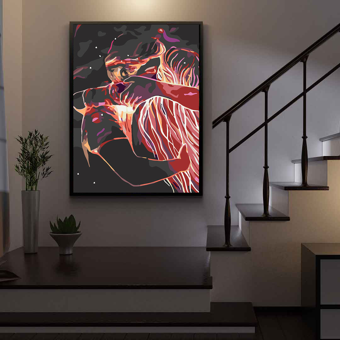 Painting by numbers - Love 4569