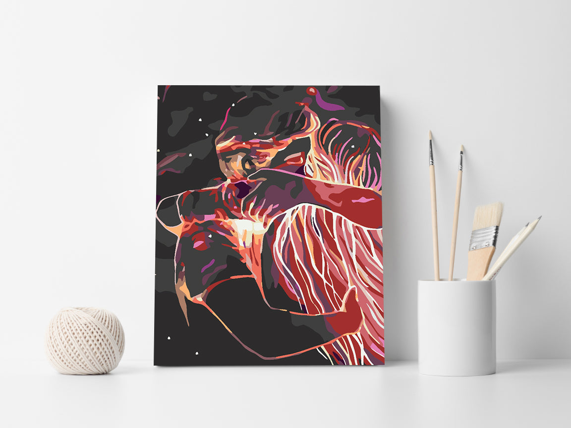 Painting by numbers - Love 4569