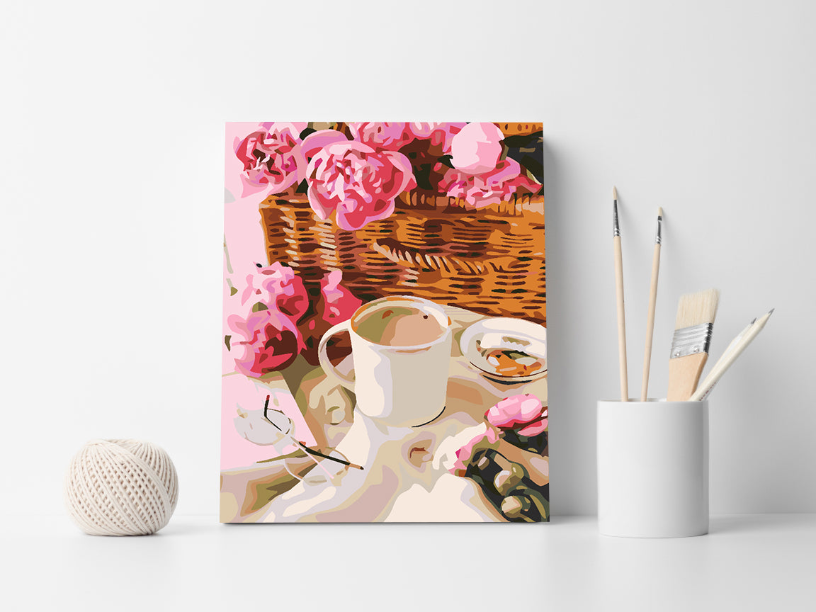 Pictura pe numere - Cafea si Dulciuri 4571