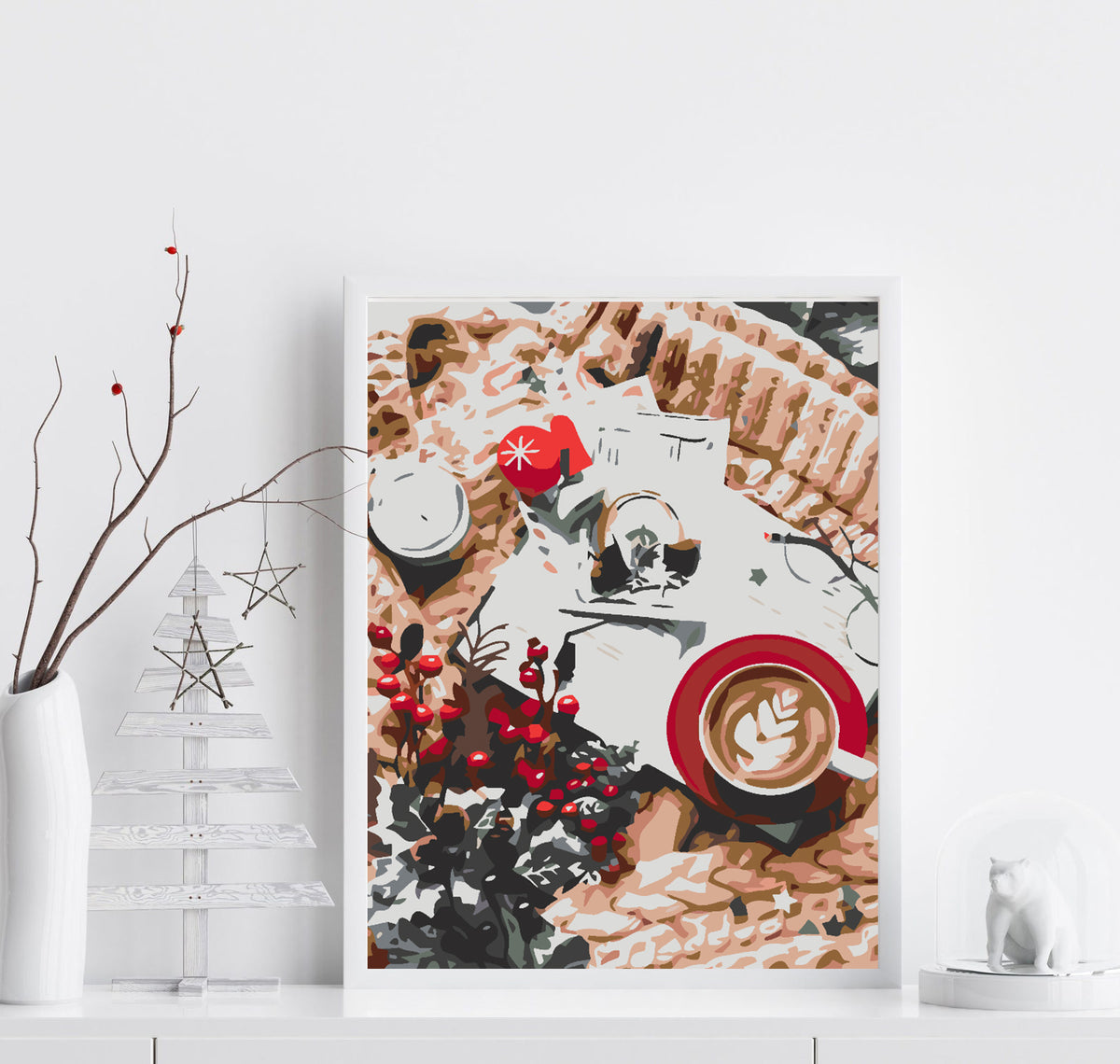 Paint by numbers - Christmas sweets 4572