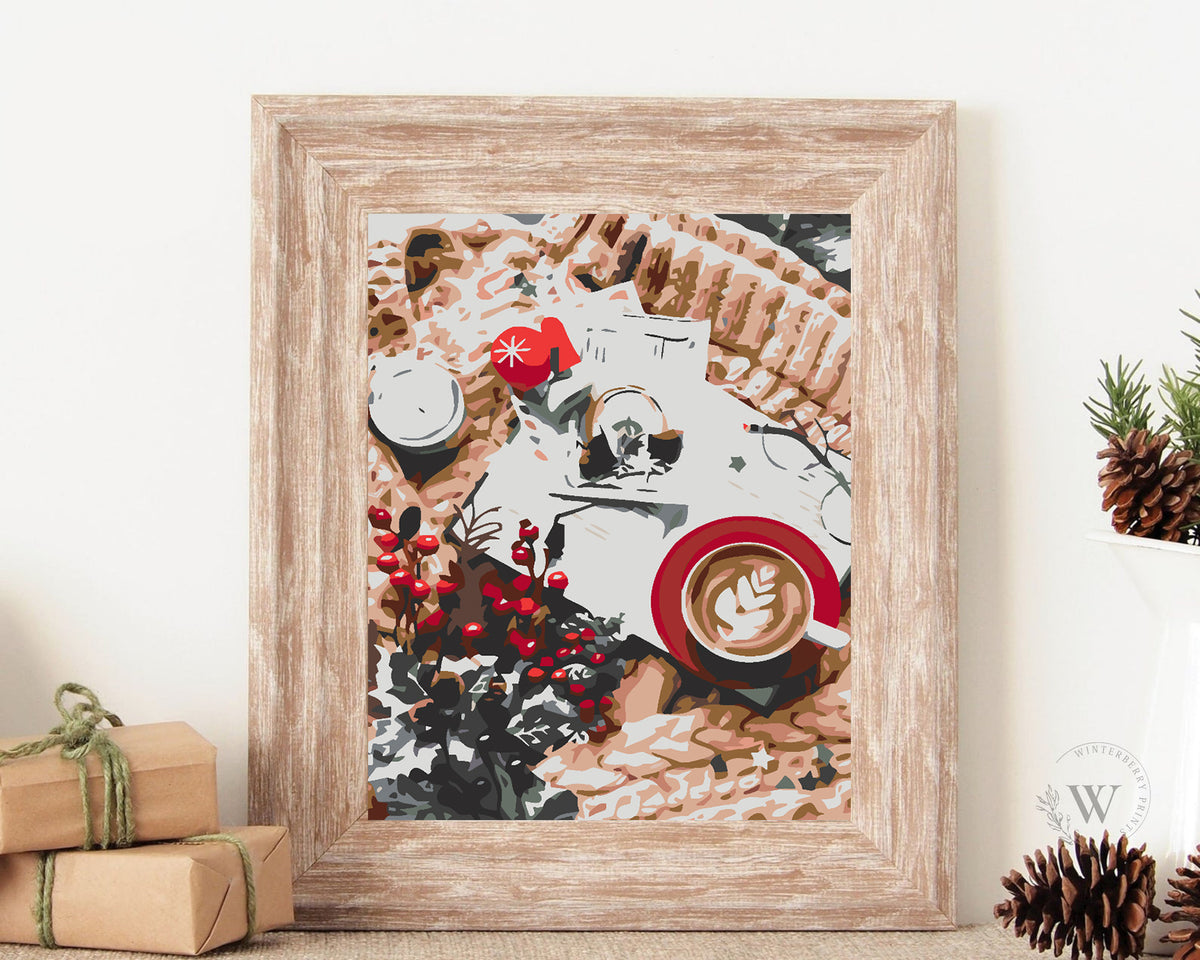 Paint by numbers - Christmas sweets 4572