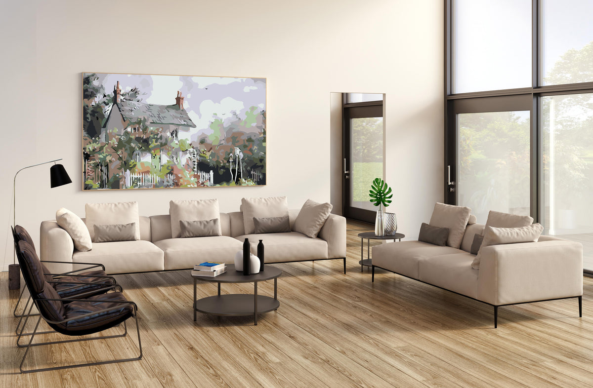 Pictura pe numere - Casa Peisaj 4584