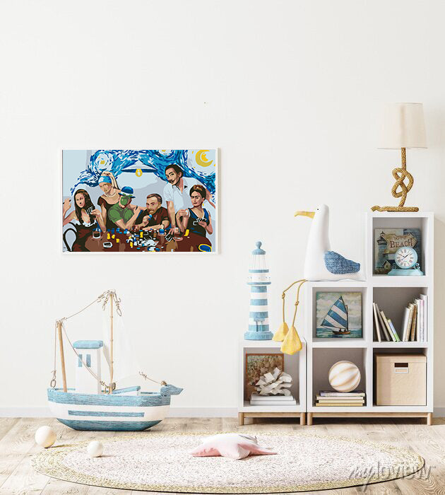 Paint by Numbers - Game Night 4596