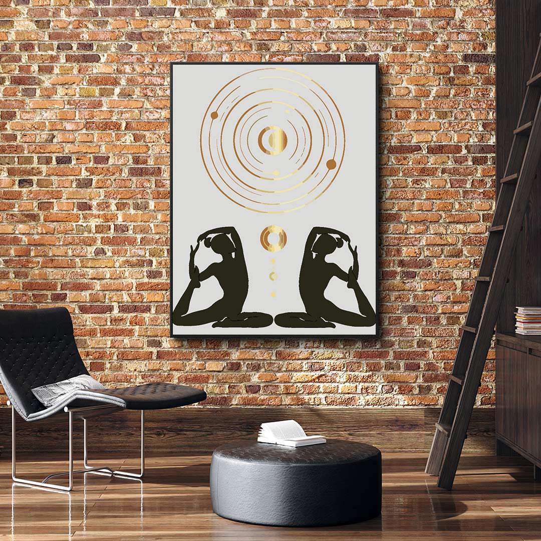 Painting by numbers - Yoga 4608