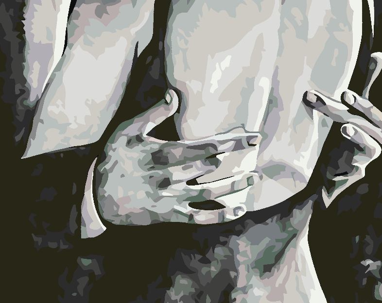 Paint by numbers - Love Black and White 4630