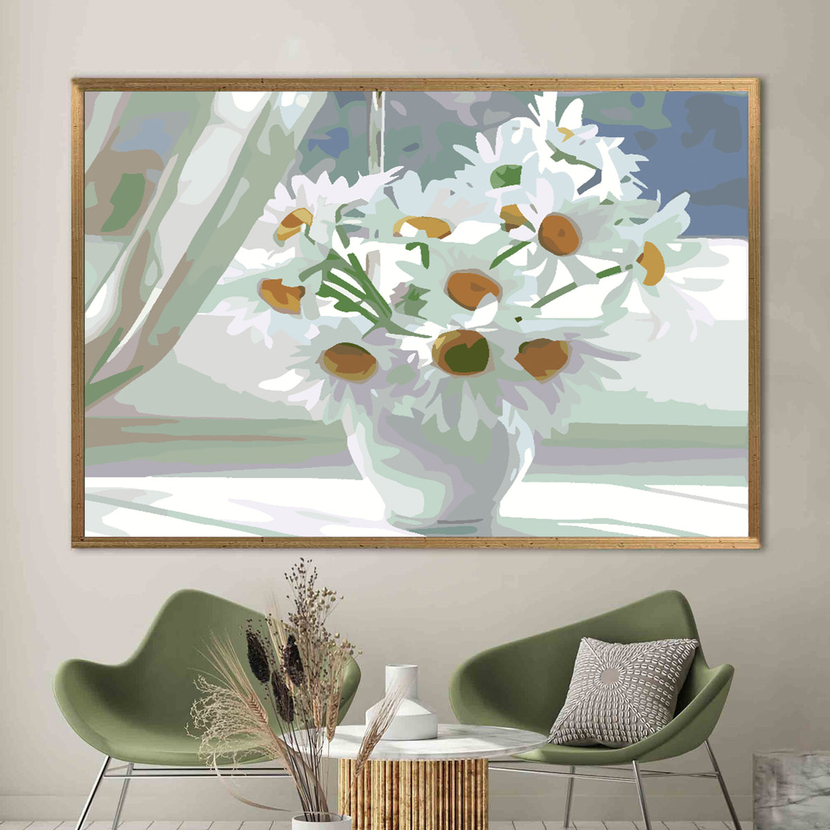 Pictura pe numere - Flori 4637