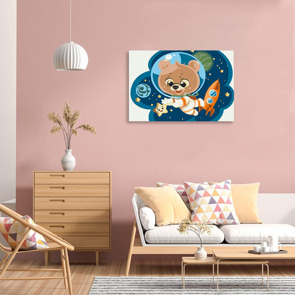 Painting by numbers - Astronaut 4640