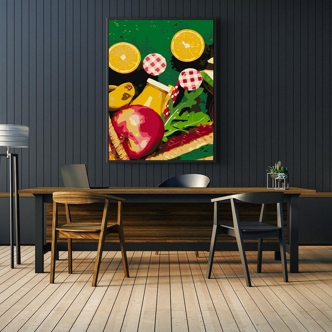 Paint by numbers - Delicious Picnic 4653