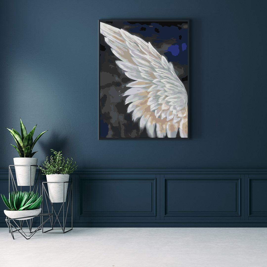 Paint by numbers - White Wing 4658