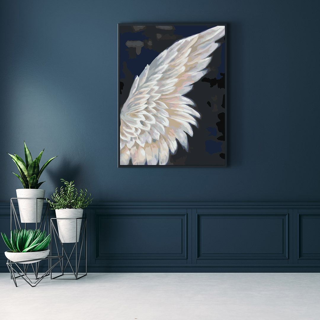 Paint by numbers - White Wing 4659