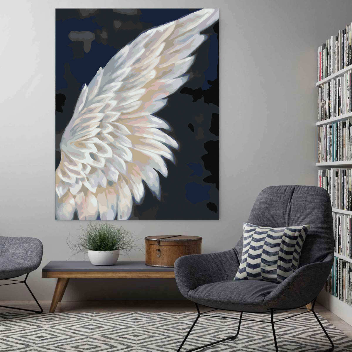 Pictura pe numere - Aripa Alba 4659