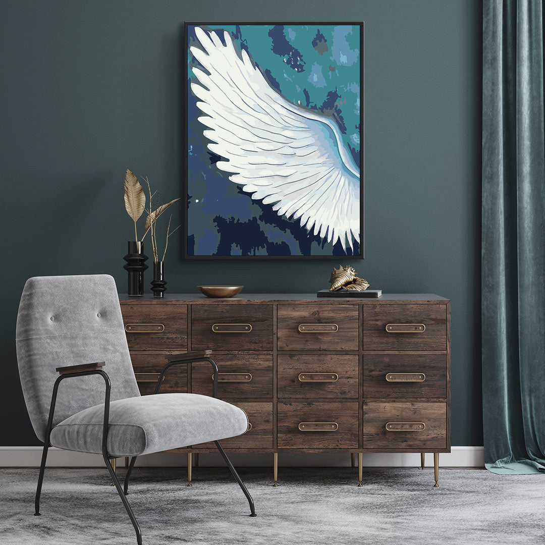 Paint by numbers - White Wing 4660