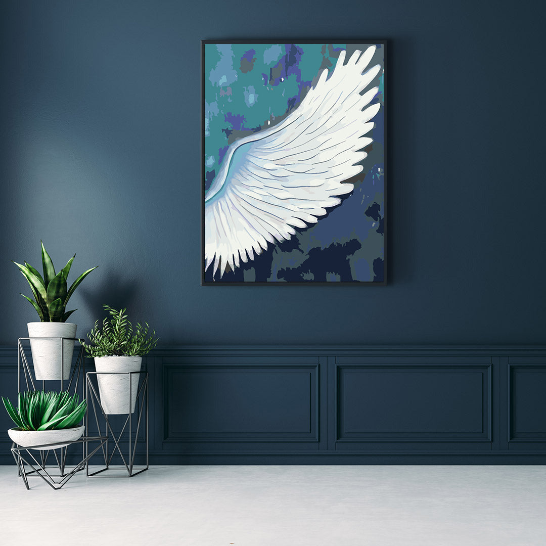 Paint by numbers - White Wing 4661