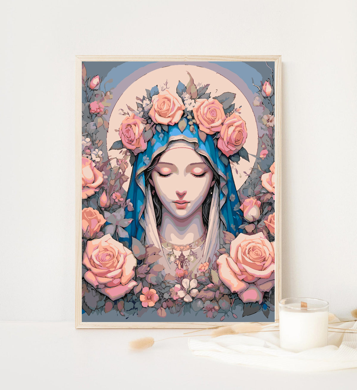 Pictura pe numere - Flower Head 4663