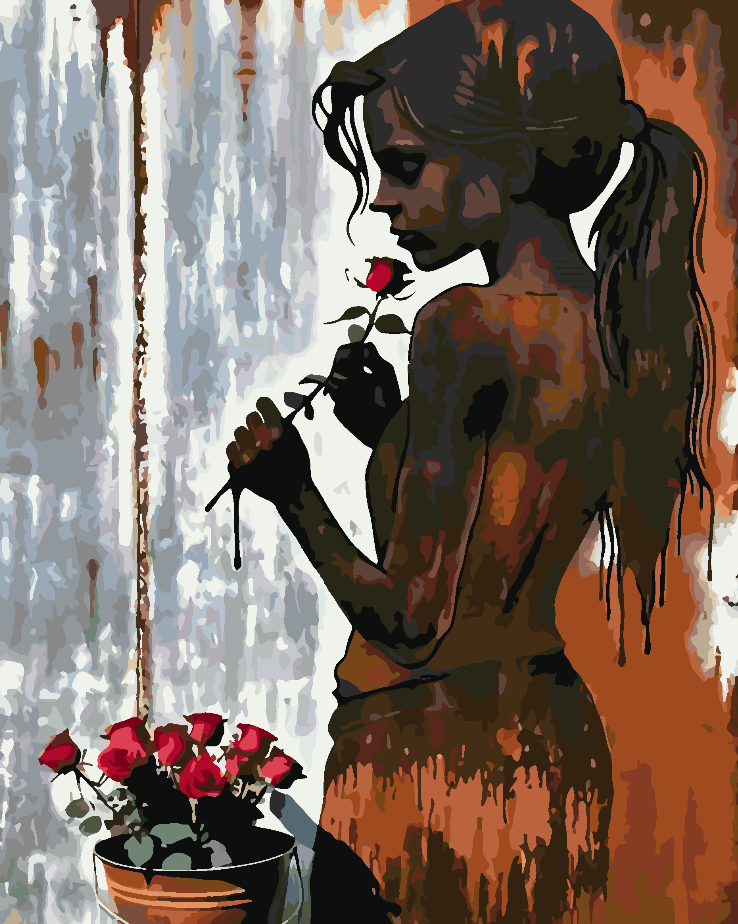 Painting by numbers - Erotic Woman 4675
