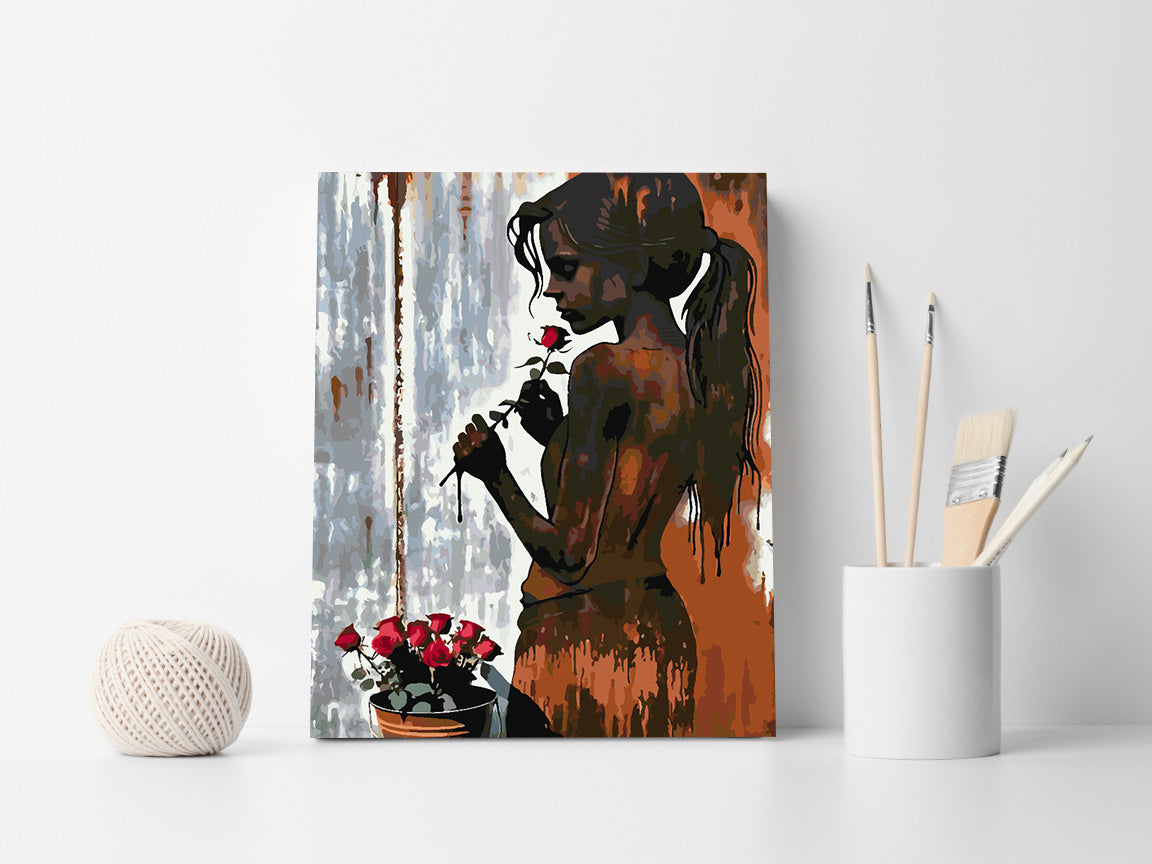 Painting by numbers - Erotic Woman 4675