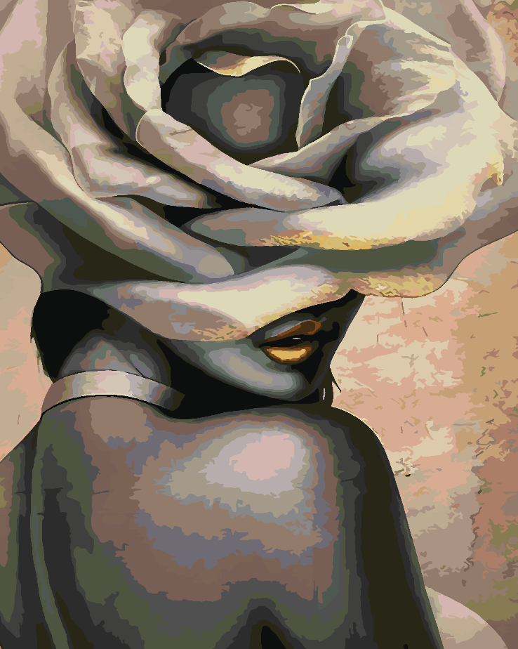Paint by numbers - Flower Head 4679