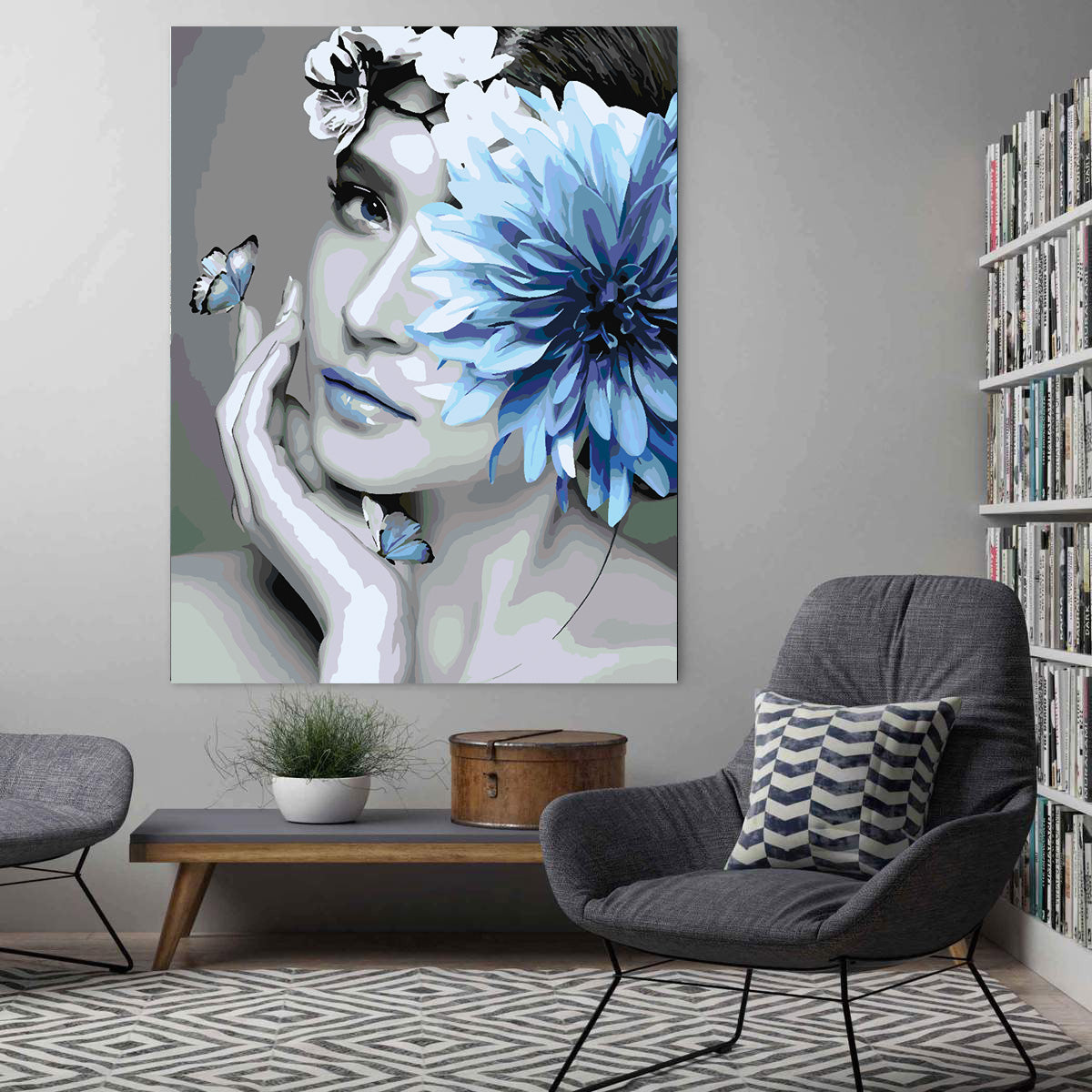 Painting by numbers - Flower Head 4681