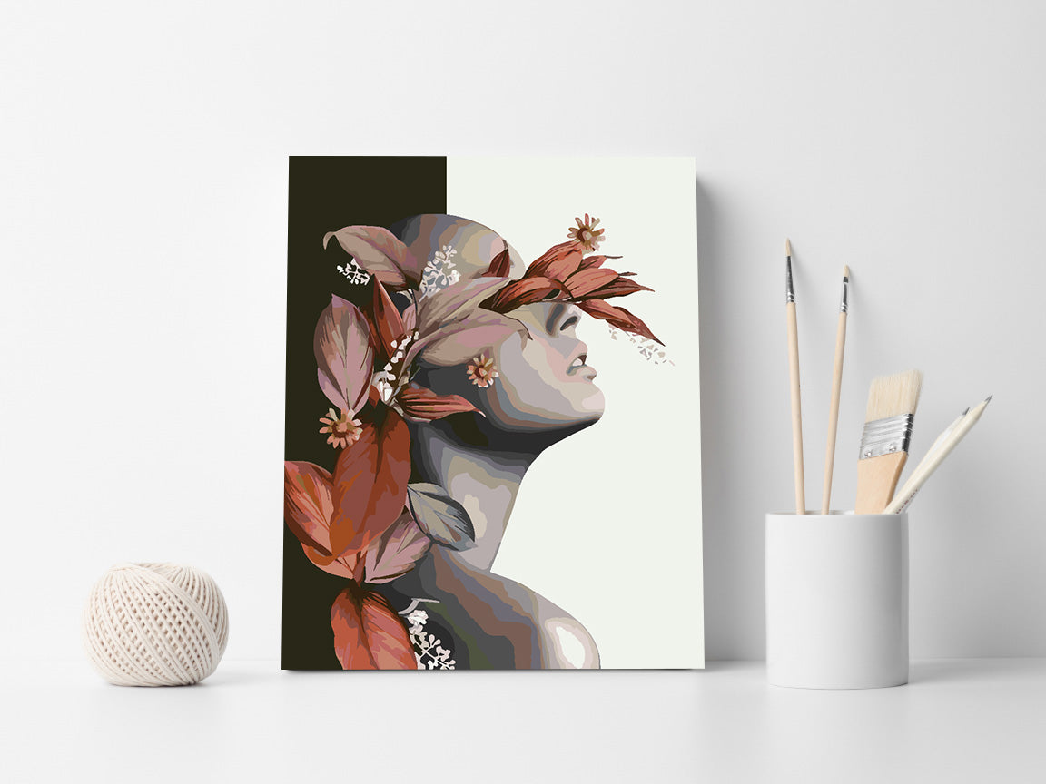 Painting by numbers - Flower Head 4684