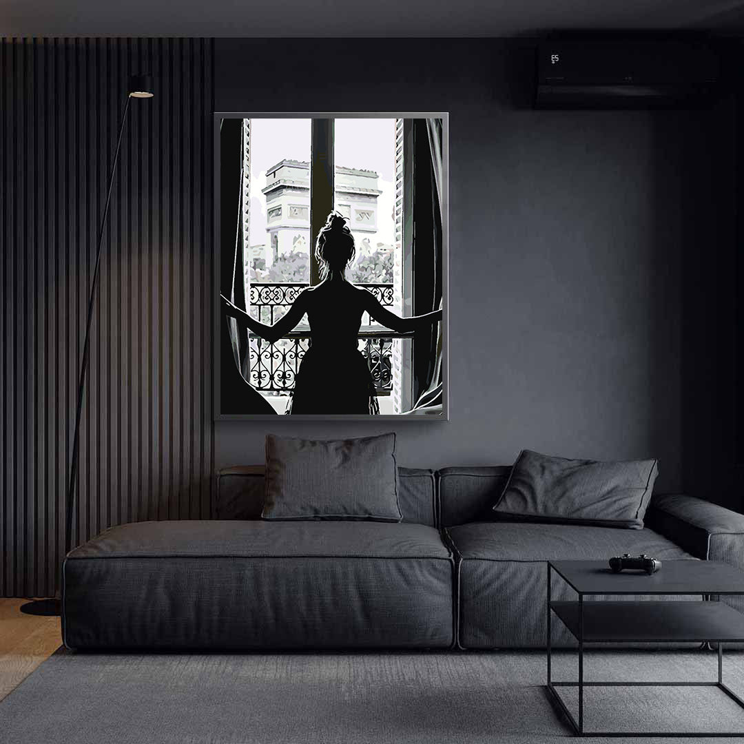 Paint by numbers - Woman at the Window 4685