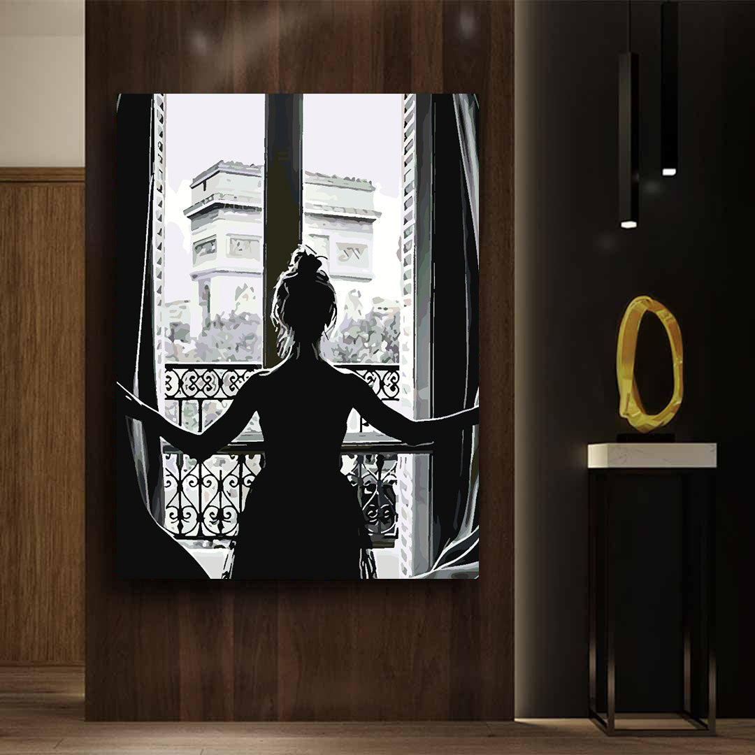 Paint by numbers - Woman at the Window 4685