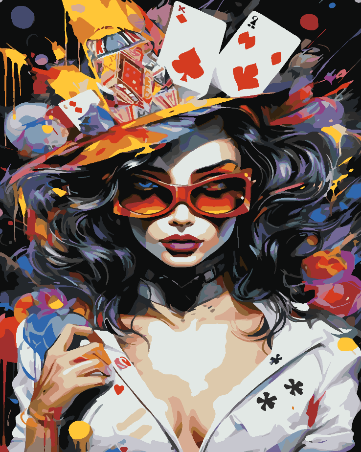 Painting by numbers - Flower Head 4687