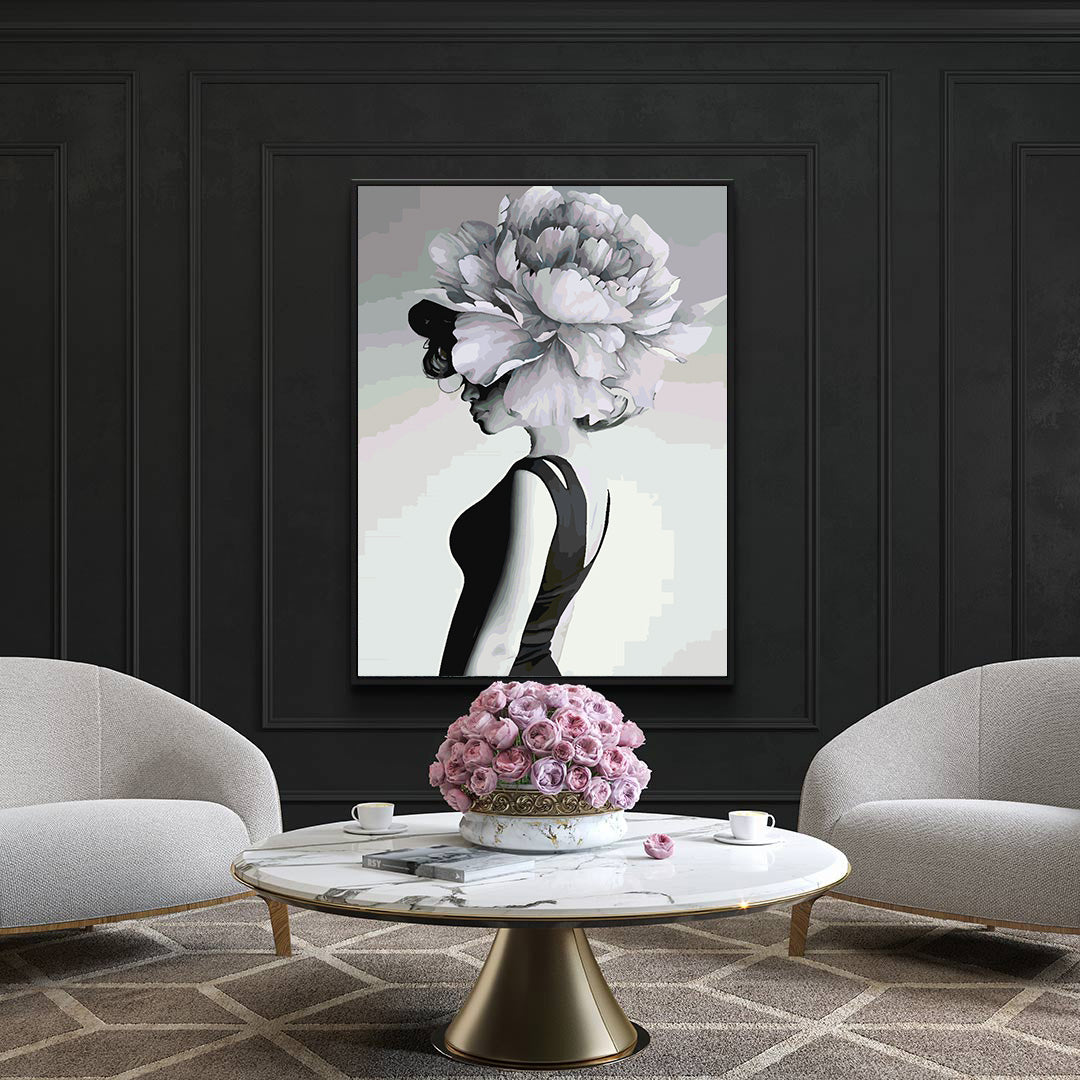 Painting by numbers - Flower Head 4682
