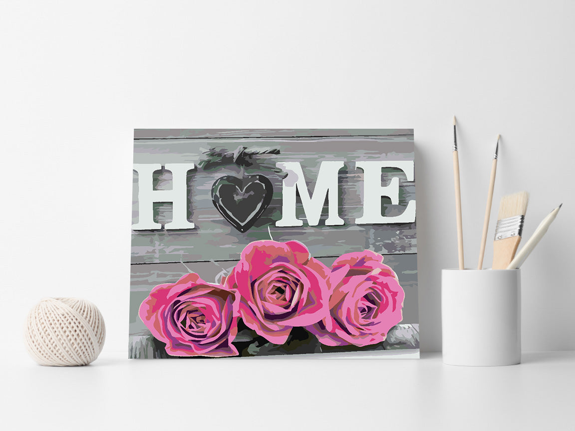 Painting by numbers - Home 4708
