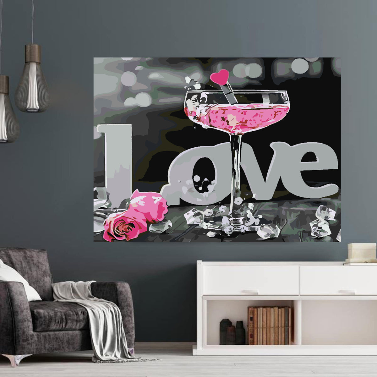 Painting by numbers - Love 4709