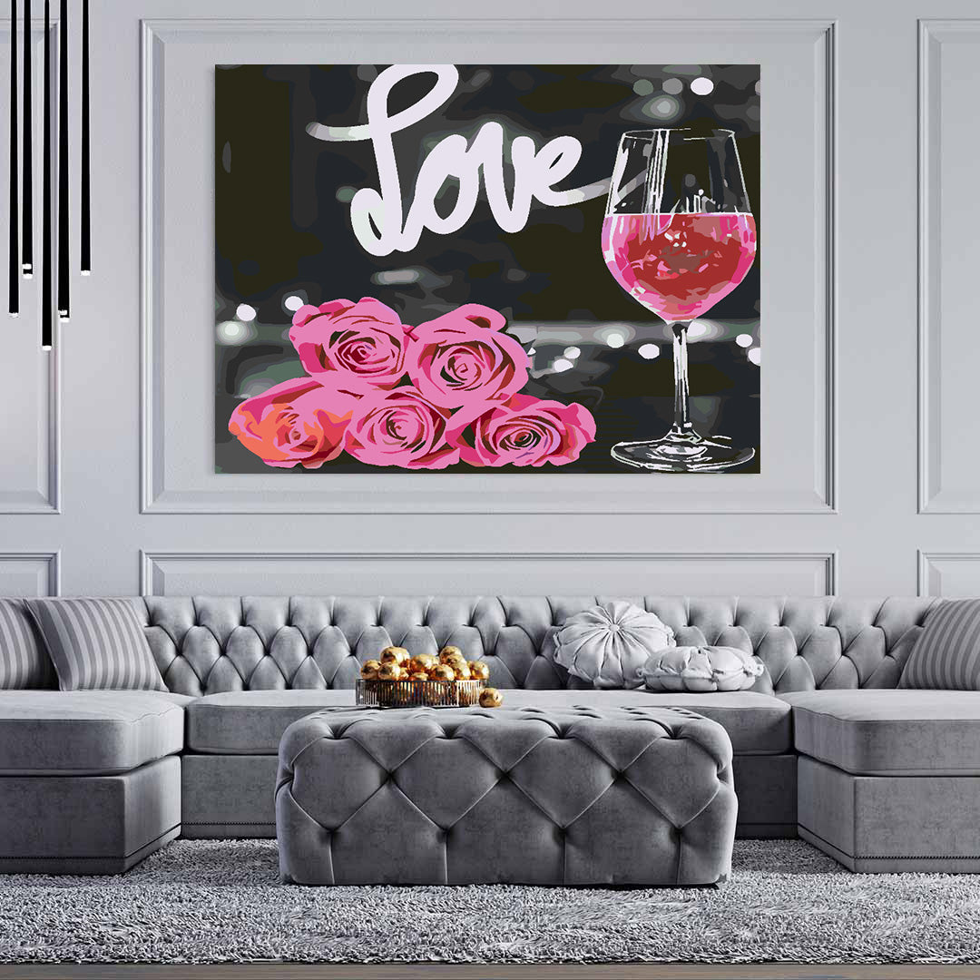 Pictura pe numere - Love 4710