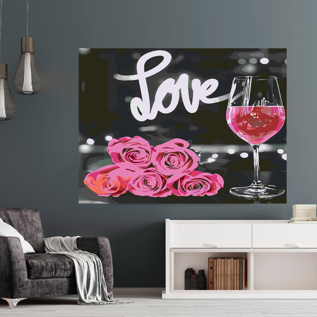 Pictura pe numere - Love 4710