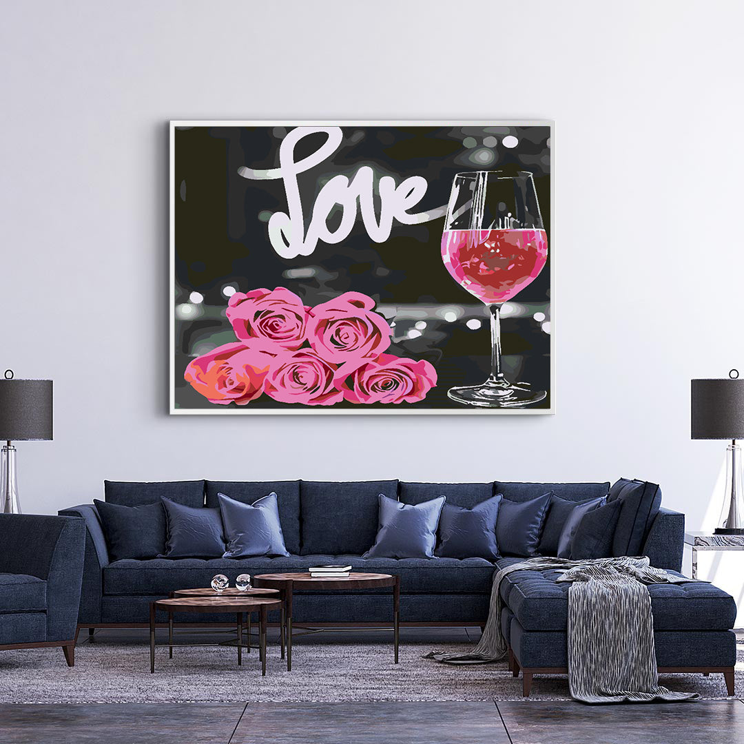 Pictura pe numere - Love 4710