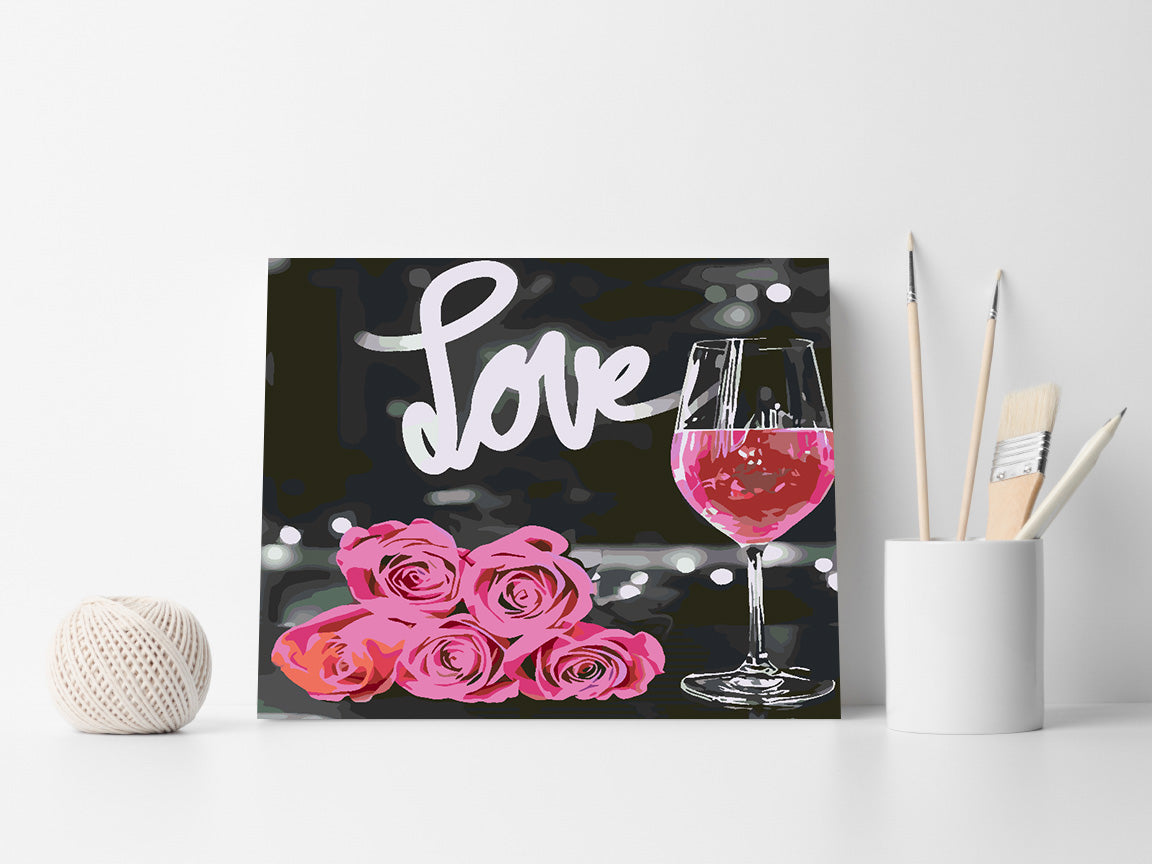 Pictura pe numere - Love 4710